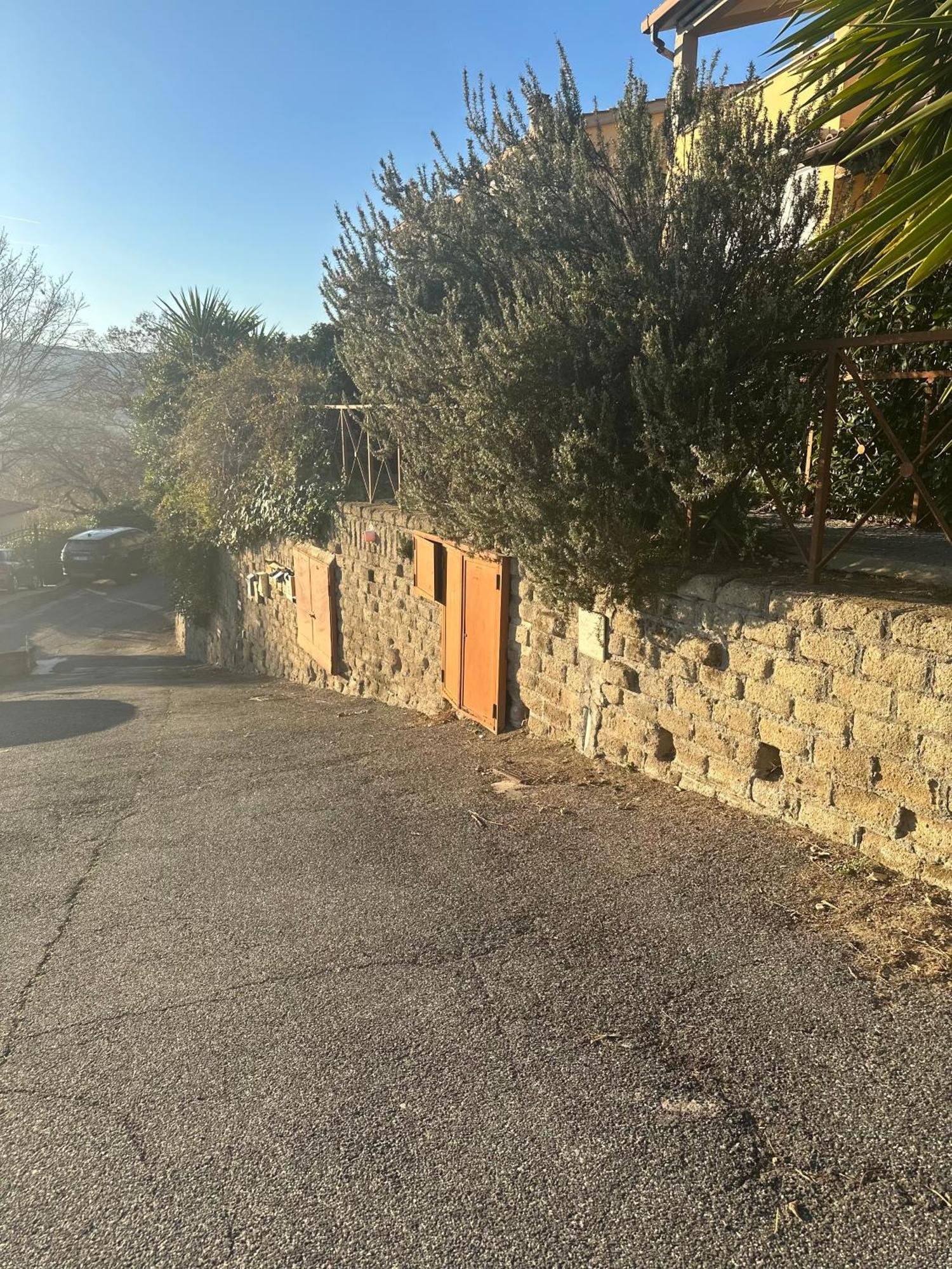 Sguardo sul lago Trevignano Romano Esterno foto